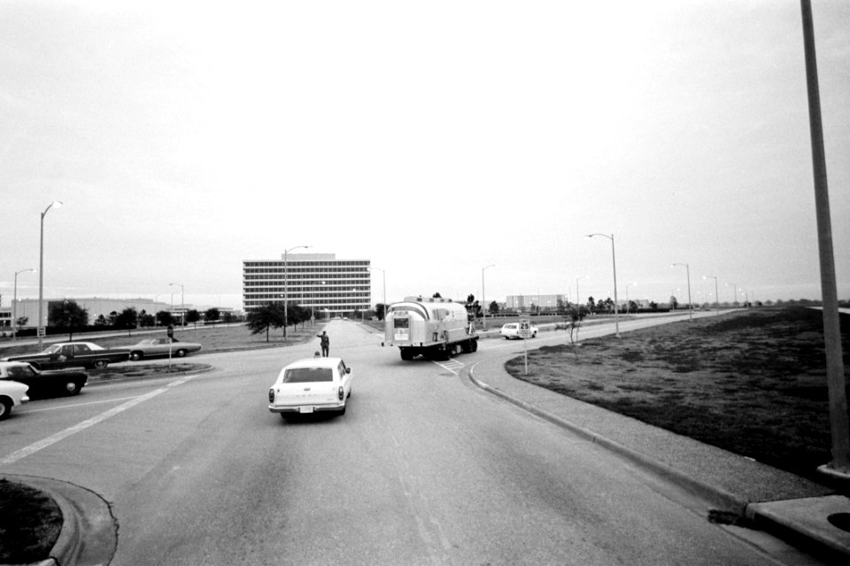 Apollo 12 Crew Arrives In Houston