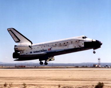 STS-92 Touching Down
