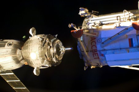 Soyuz TMA-03M And Rassvet