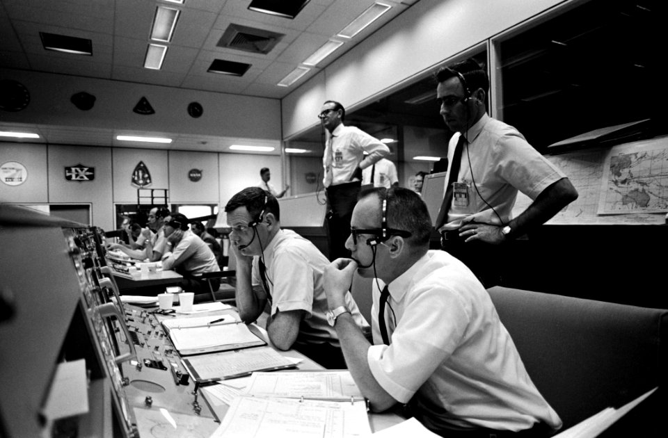 Mission Control During Apollo 10