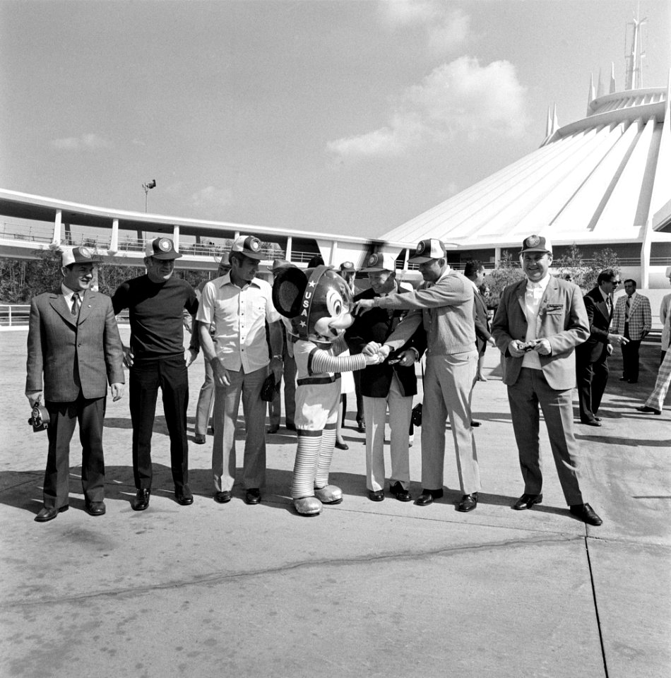 Mickey Mouse Greets The ASTP Crews