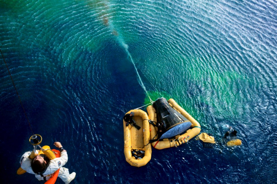 Gemini X Splashdown