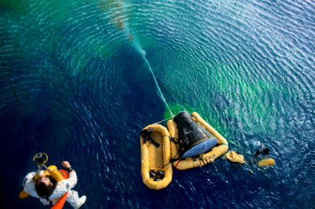 Gemini X Splashdown