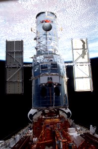 Hubble In The Payload Of STS-109