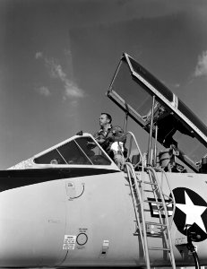 Shepard In A F-106 photo