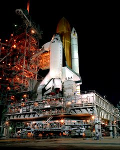 STS-28 Rollout