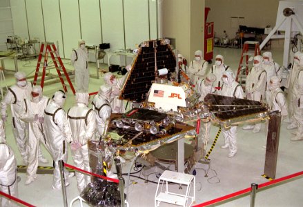 Mars Pathfinder Lander Preparations