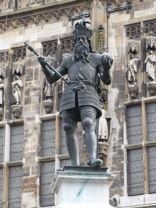 Historic center historically statue