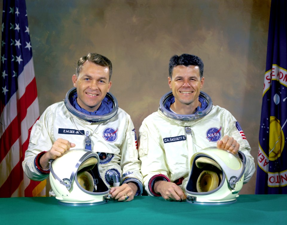 The Original Gemini IX Prime Crew