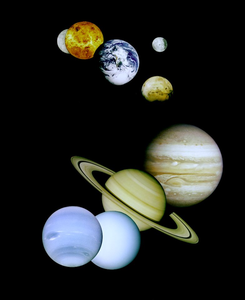 Solar System Montage