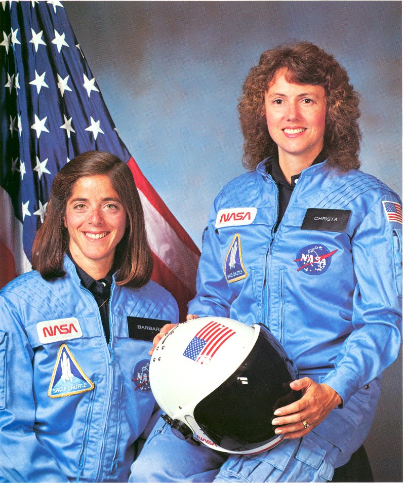 Christa McAuliffe And Barbara Morgan