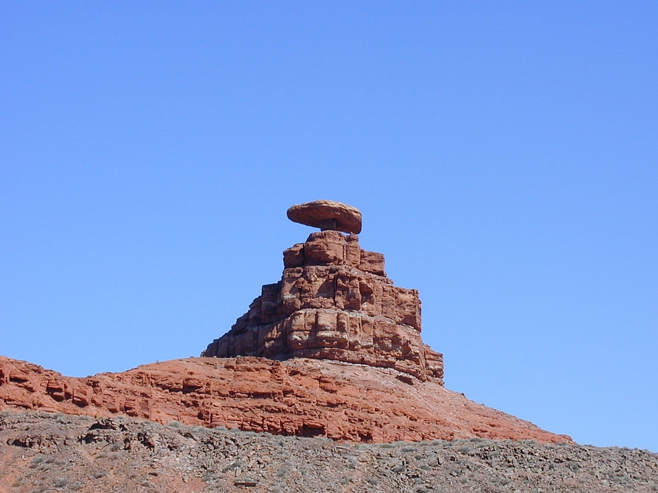 Monument valley utah stone formation