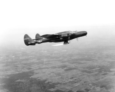 P-61 Flight Testing Ramjet Engine