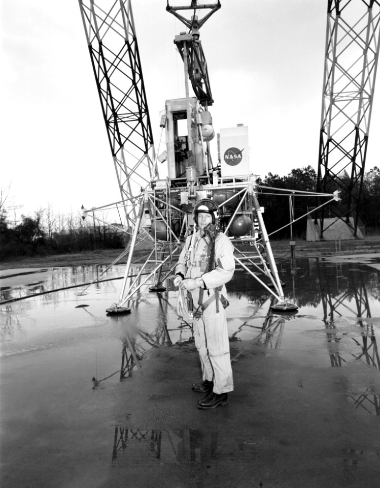 Neil Armstrong At LLRF