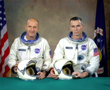 The Actual Gemini IX Crew