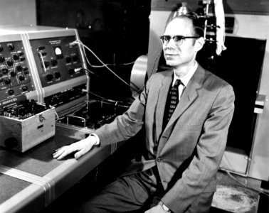 John Robinson Pierce Communication Satellite Pioneer photo