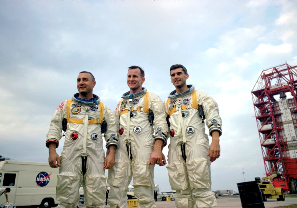 Apollo 1 Crew In Training
