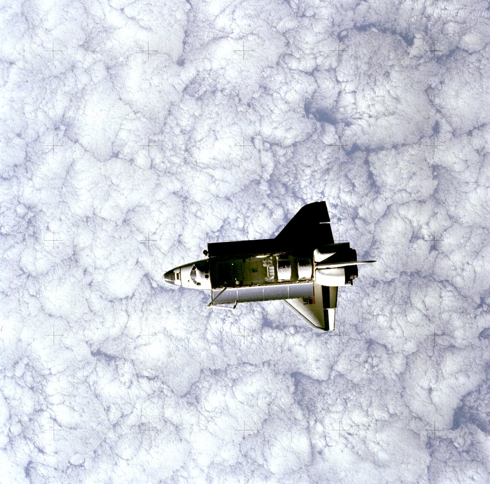 Challenger As Seen From SPAS