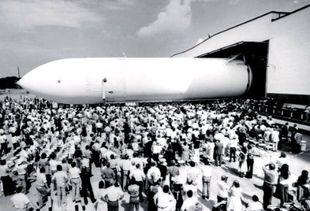 The First Space Shuttle External Tank