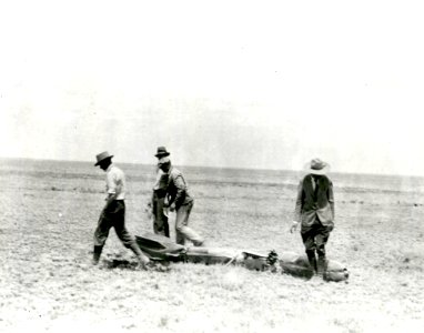Robert Goddards Rocket After Flight