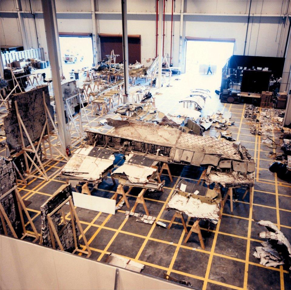 STS-51-L Recovered Debris (Orbiter)
