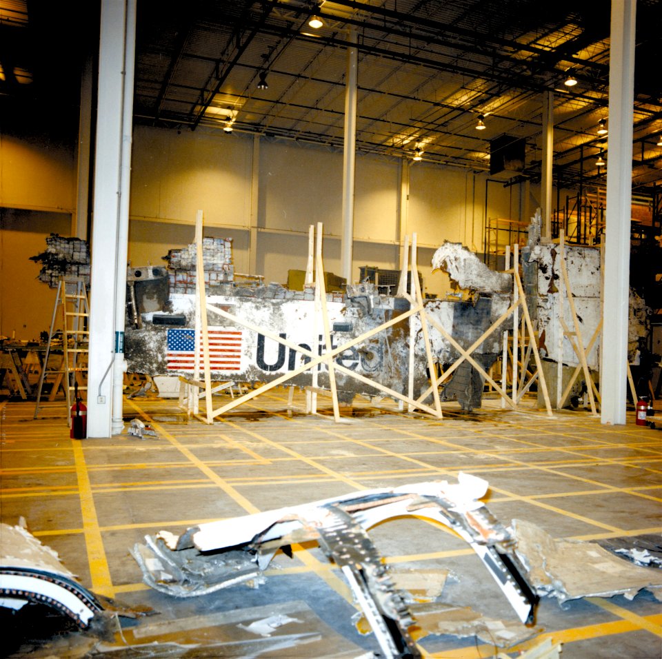 STS-51-L Recovered Debris (Left Sidewall)