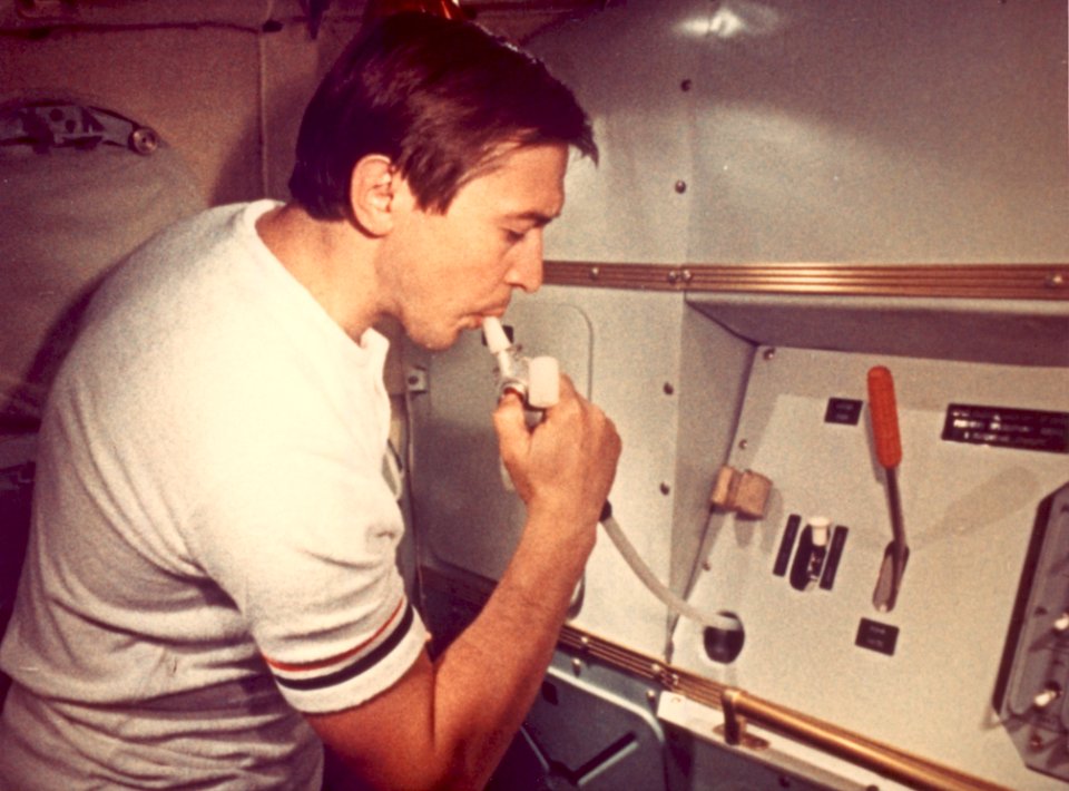 Interior View Of Soyuz Spacecraft Mock-up