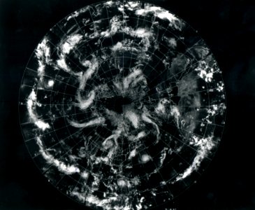 Mosaic Of Clouds From ESSA-5 Satellite