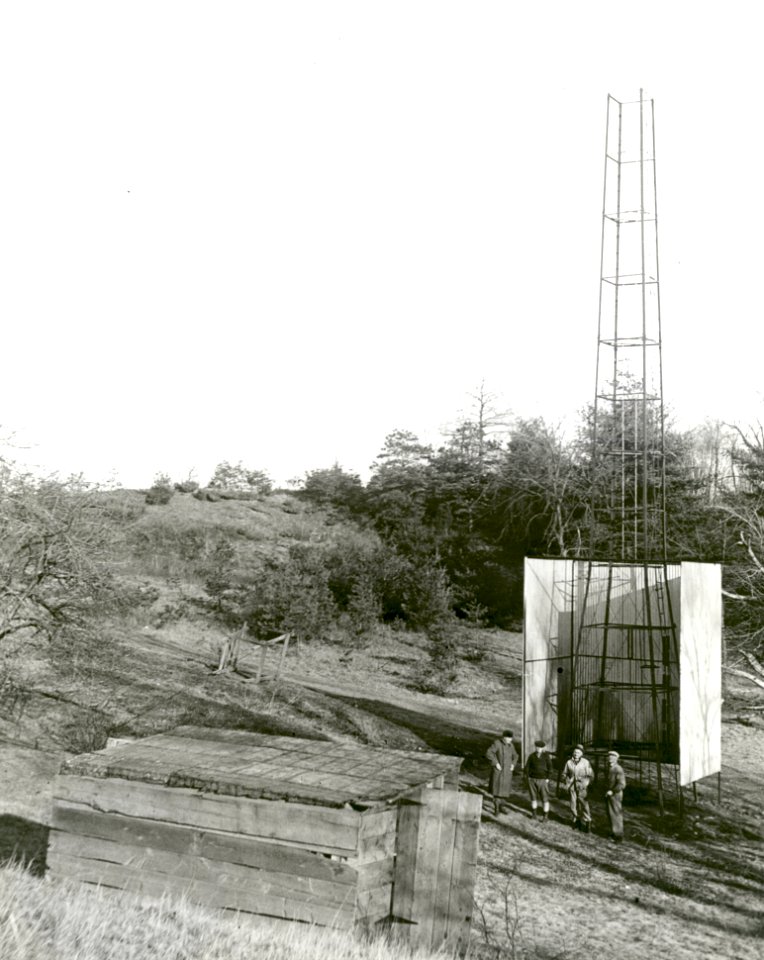 Robert Goddards Tower And Shelter At Camp Devens
