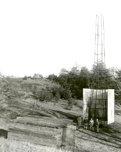 Robert Goddards Tower And Shelter At Camp Devens