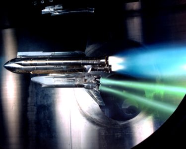 Shuttle Engine - Out Test photo