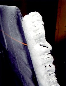 Lobster Tail Ice Formation On Aerosurface