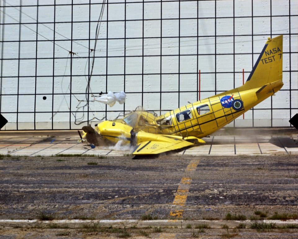 Impact Landing Dynamics Facility Crash Test