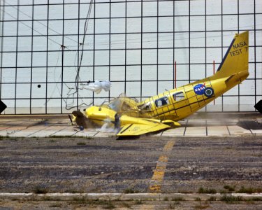 Impact Landing Dynamics Facility Crash Test photo