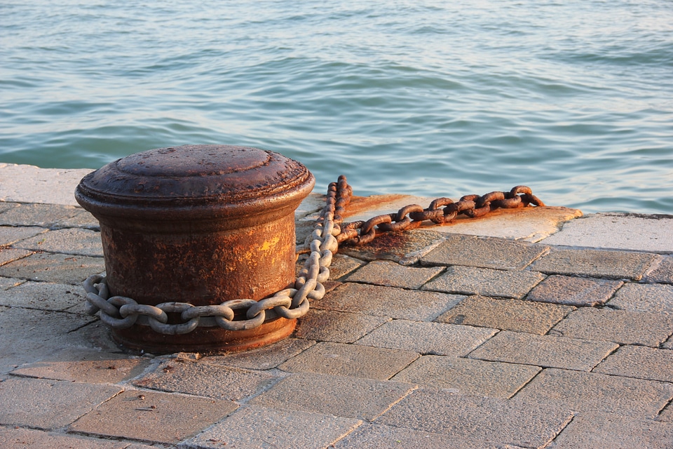 Anchorage water tied down