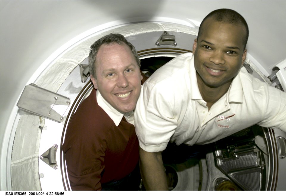 STS-98 Spacewalkers