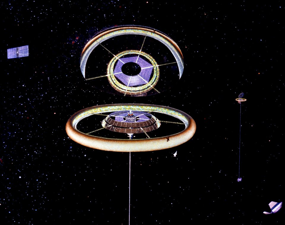 Exterior View Of Toroidal Colony