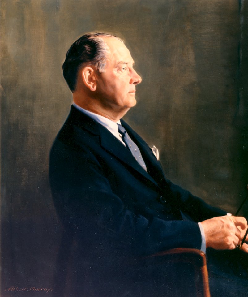 Portrait Of T Keith Glennan