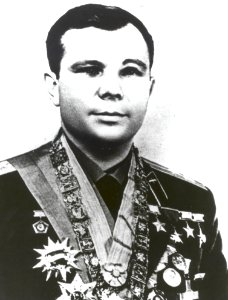 Cosmonaut Yuri Gagarin