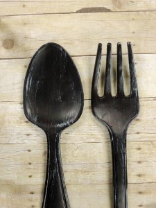 Wooden Spoon And Fork