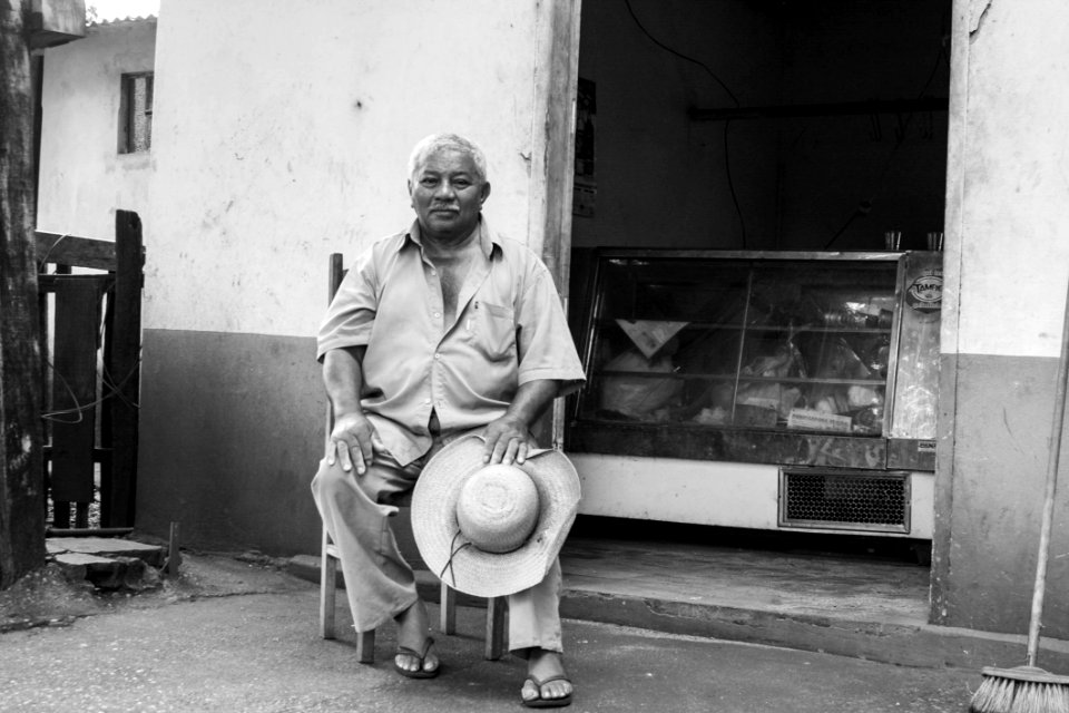 Hat Human Black Black-and-white
