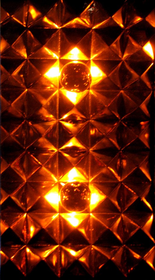 Glowing Diamond Pattern