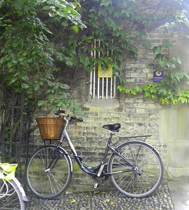 Bicycle rainy day rain photo