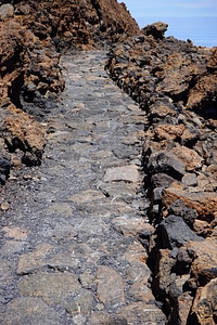 Lava lava rock basalt photo