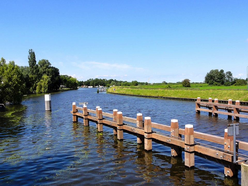 Lake river water