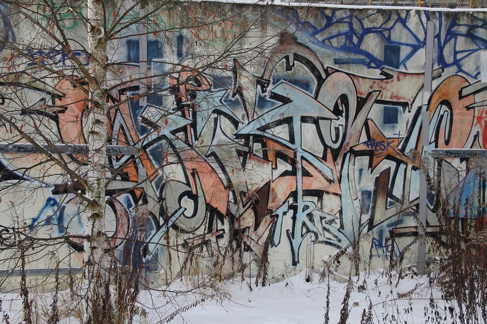 Art wall grey