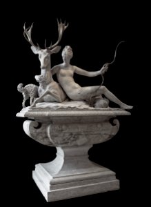 Fontaine Diane Fountain Diana Anet Louvre MR 1581, MR sup 123