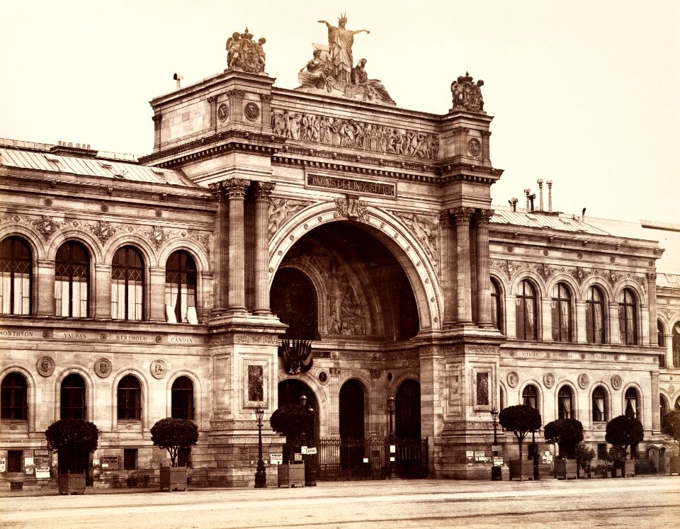 Palais de lIndustrie - douard Baldus
