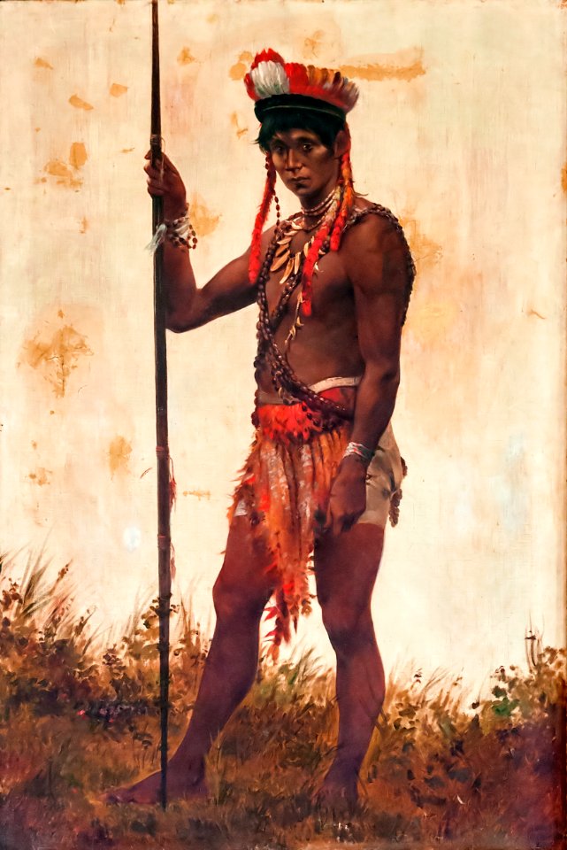 ndio do Ro Uaups by Dcio Villares 1882