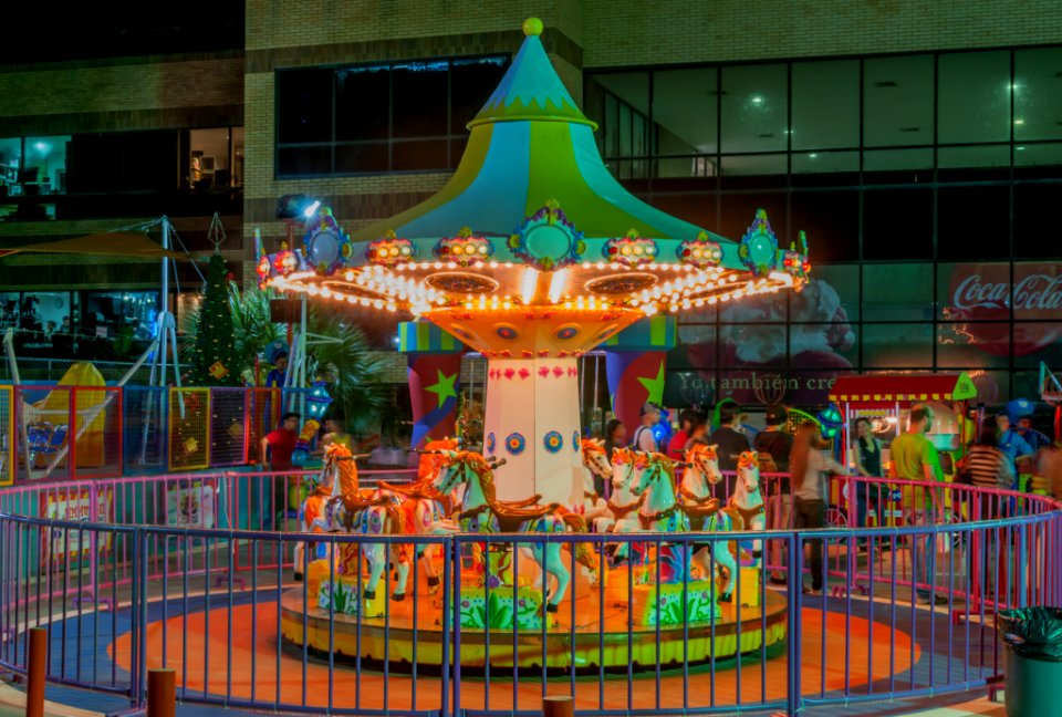 Circus in Maracaibo Lago Mall Shopping Center